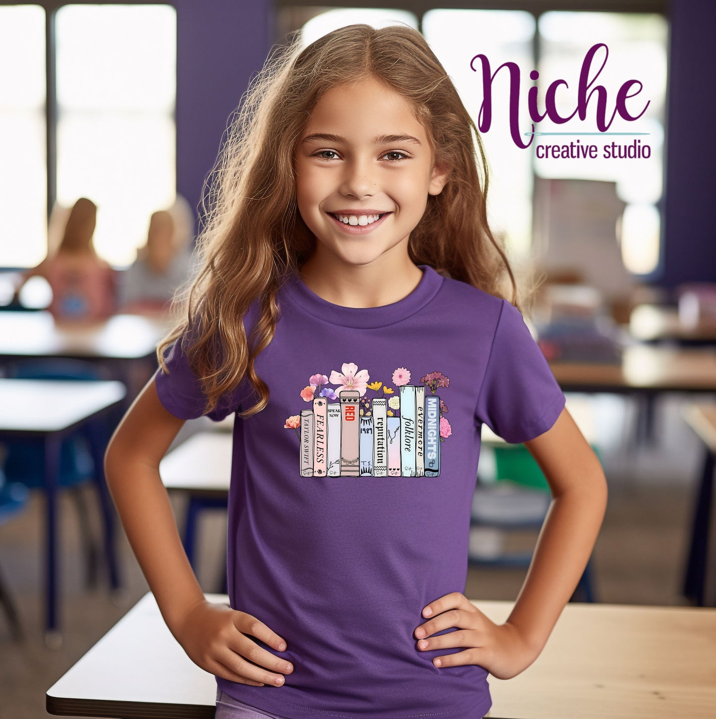 -CON5018 TS Books Decal