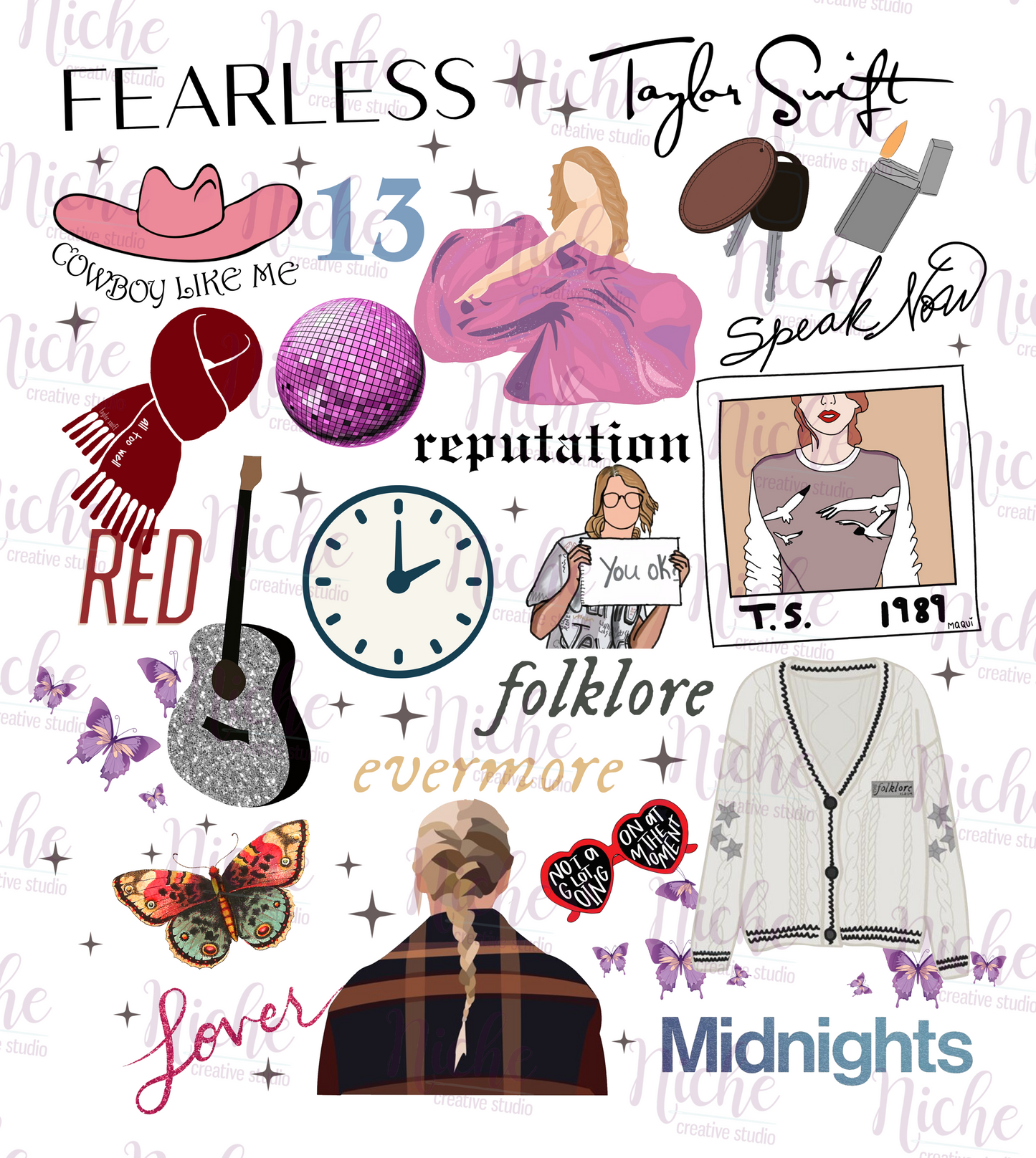 -CON5021 TS Collage Decal