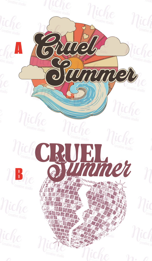 -CON5022 Cruel Summer Decal