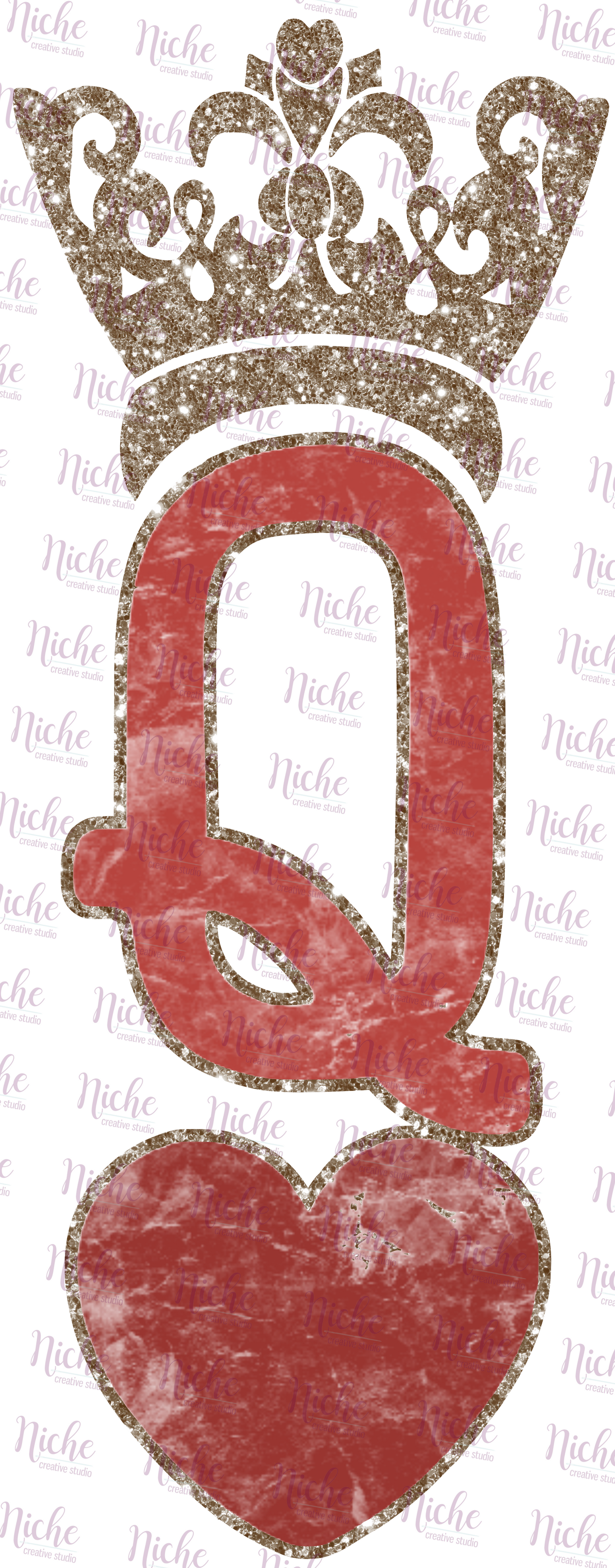 -CON8006 Queen of Hearts Decal