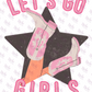 - COW407 Lets Go Girls Decal