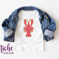 -CRA1052 Crawfish Faux Chenille Decal