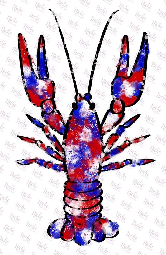 - CRA129 Patriotic Crawfish Decal