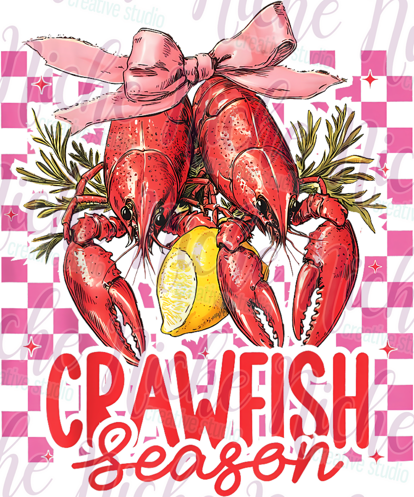 -CRA8152 Crawfish Bow Decal