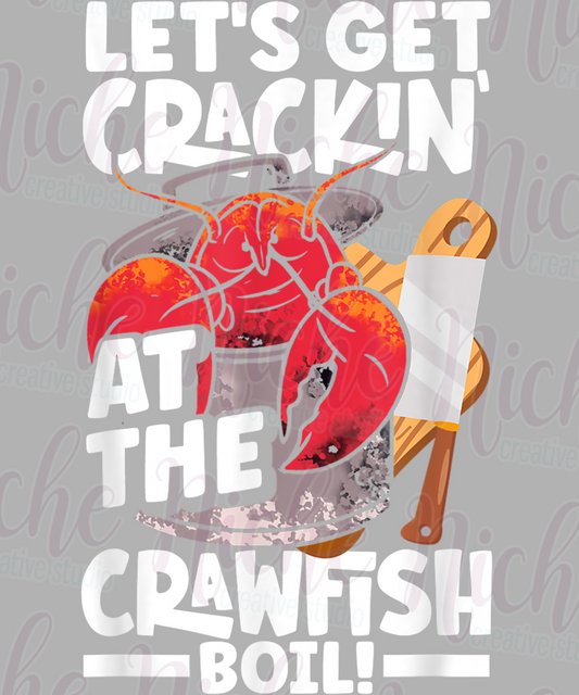 -CRA8157 Let's Get Crackin Decal