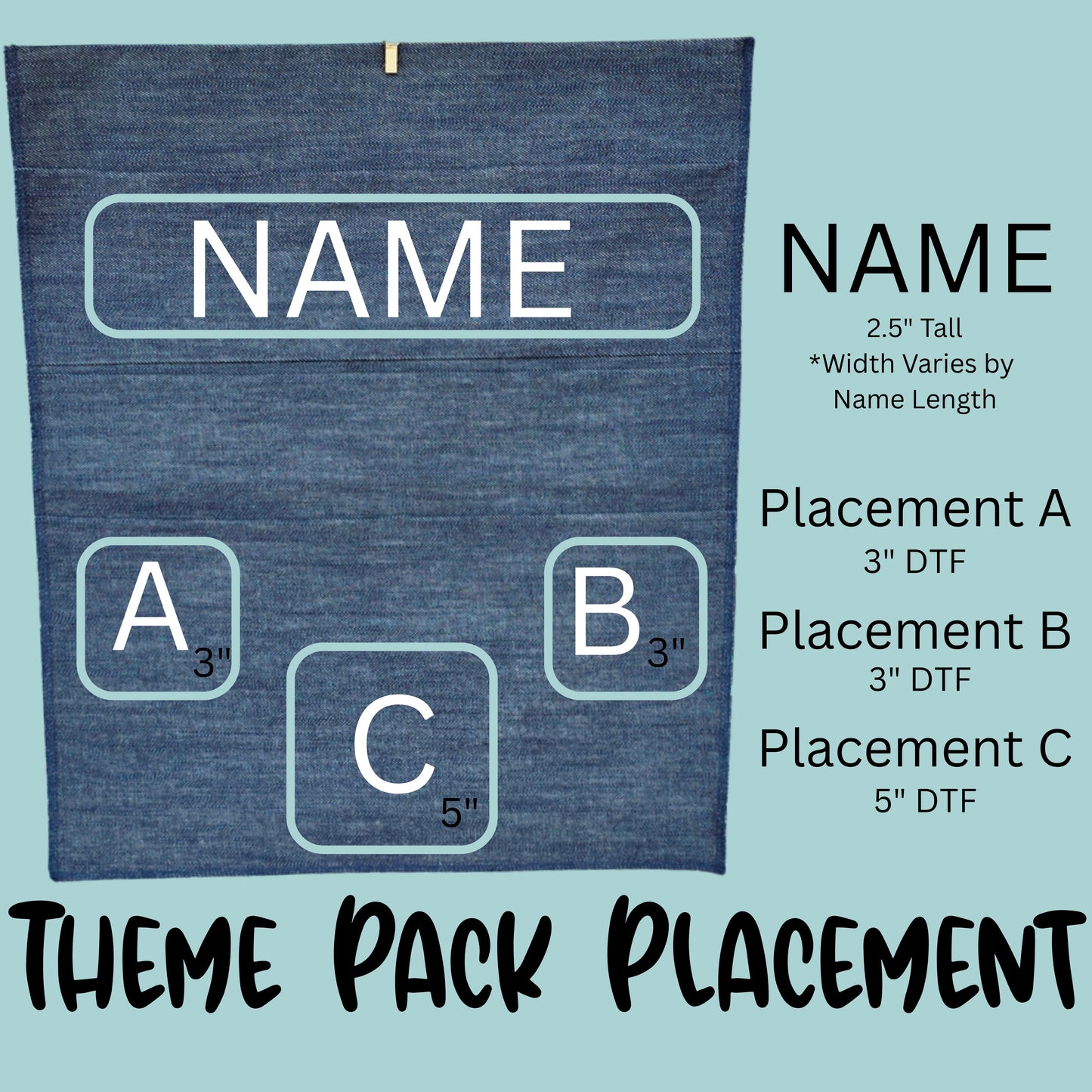 Denim Chairback