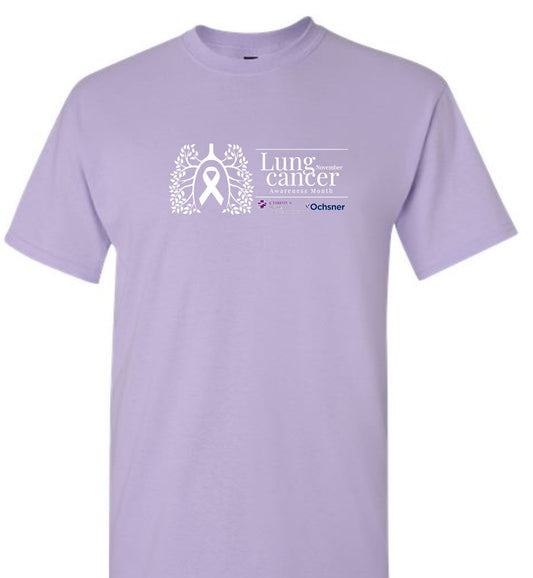 # Christus Health Ochsner Lung Cancer Awareness Shirt