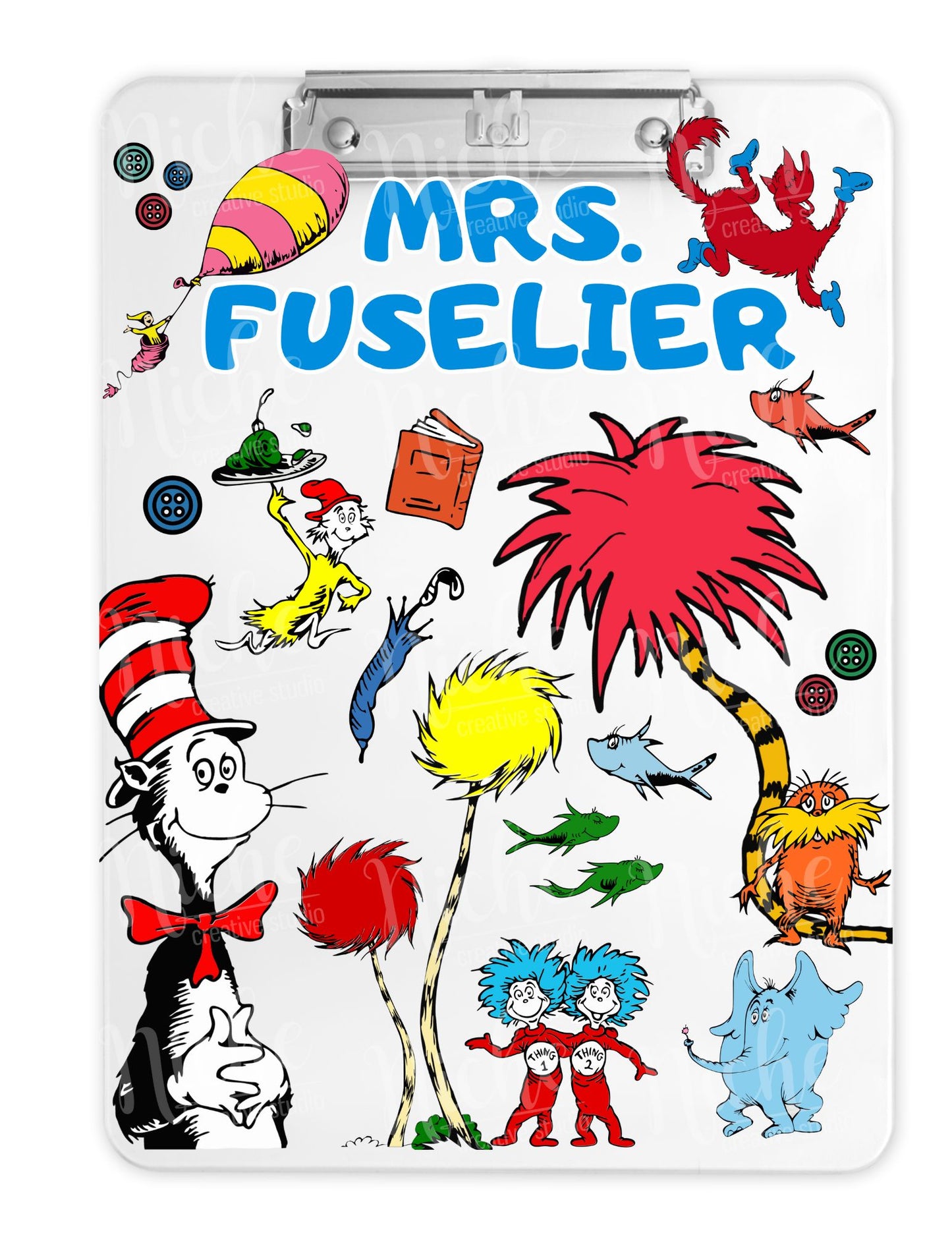 Dr. Seuss Clipboard
