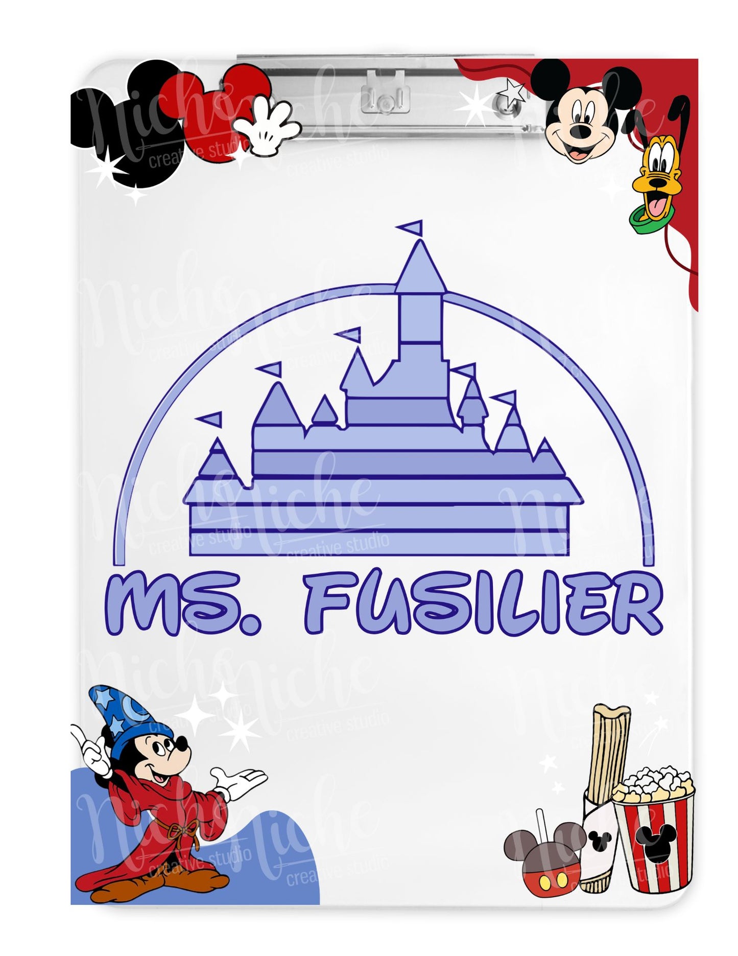 Mouse Inspired Teacher Clipboard