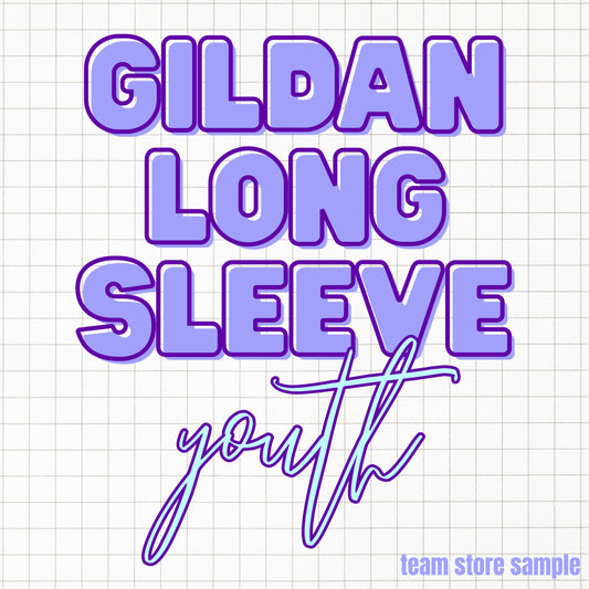 Team Store Sample - Gildan Long Sleeve  5400B - Youth