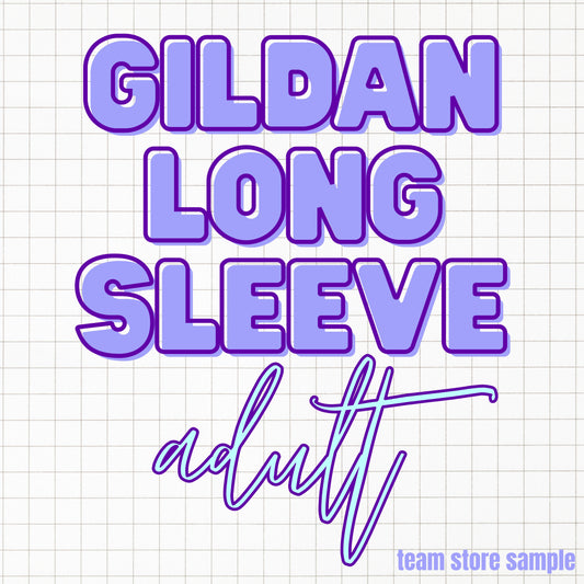 Team Store Sample - Gildan Long Sleeve 64400 - Adult