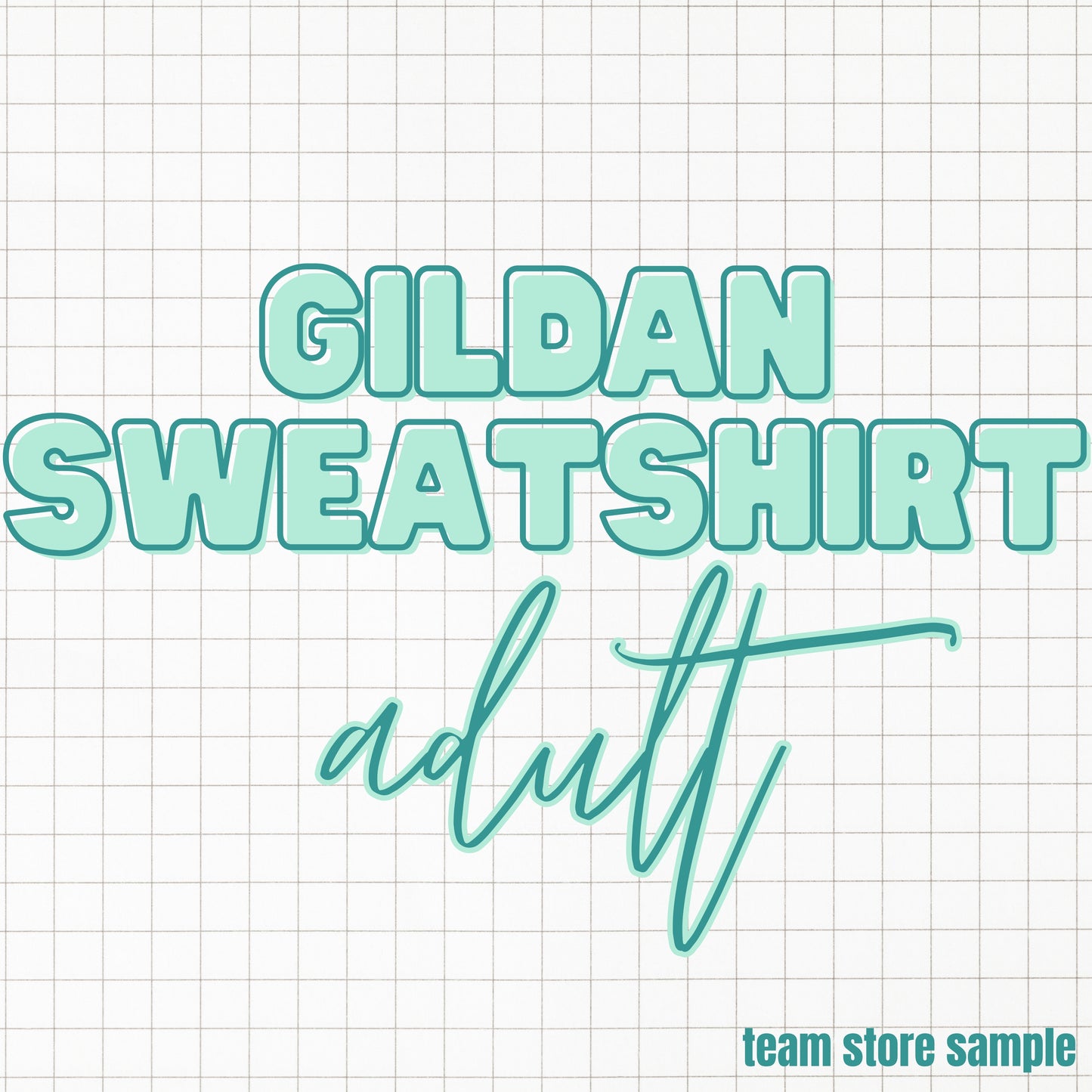 Team Store Sample - Gildan Sweatshirt 18000 - Adult