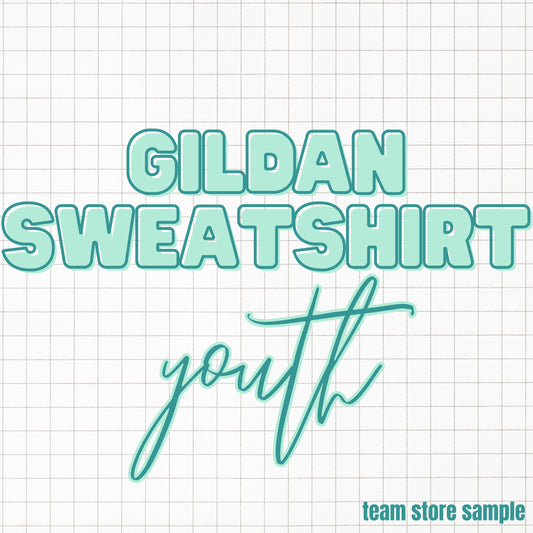 Team Store Sample - Gildan Sweatshirt 18000B - Youth