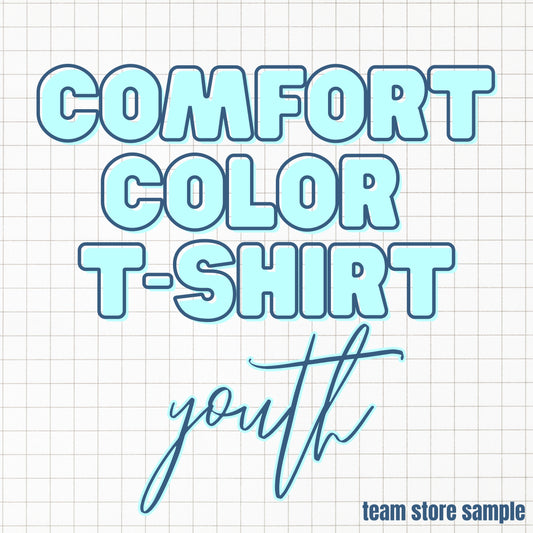 Team Store Sample - Comfort Colors T-Shirt 9018 - Youth