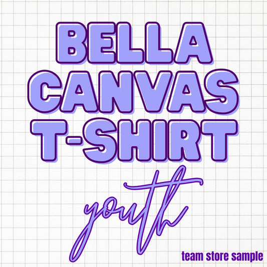 Team Store Sample - Bella Canvas T-Shirt 3001Y - Youth