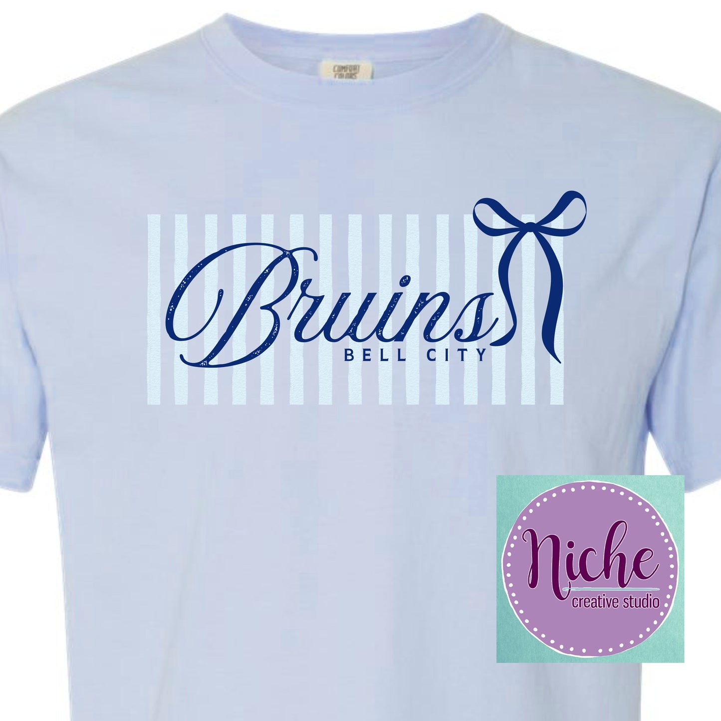 - BEL8486 Bruins Stripes Decal