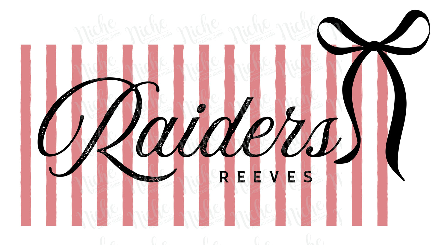 - REV8000 Raiders Stripes Decal