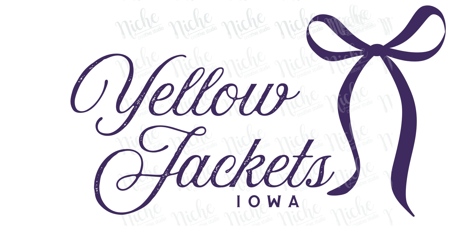 - IOW8000 Yellow Jackets Stripes Decal