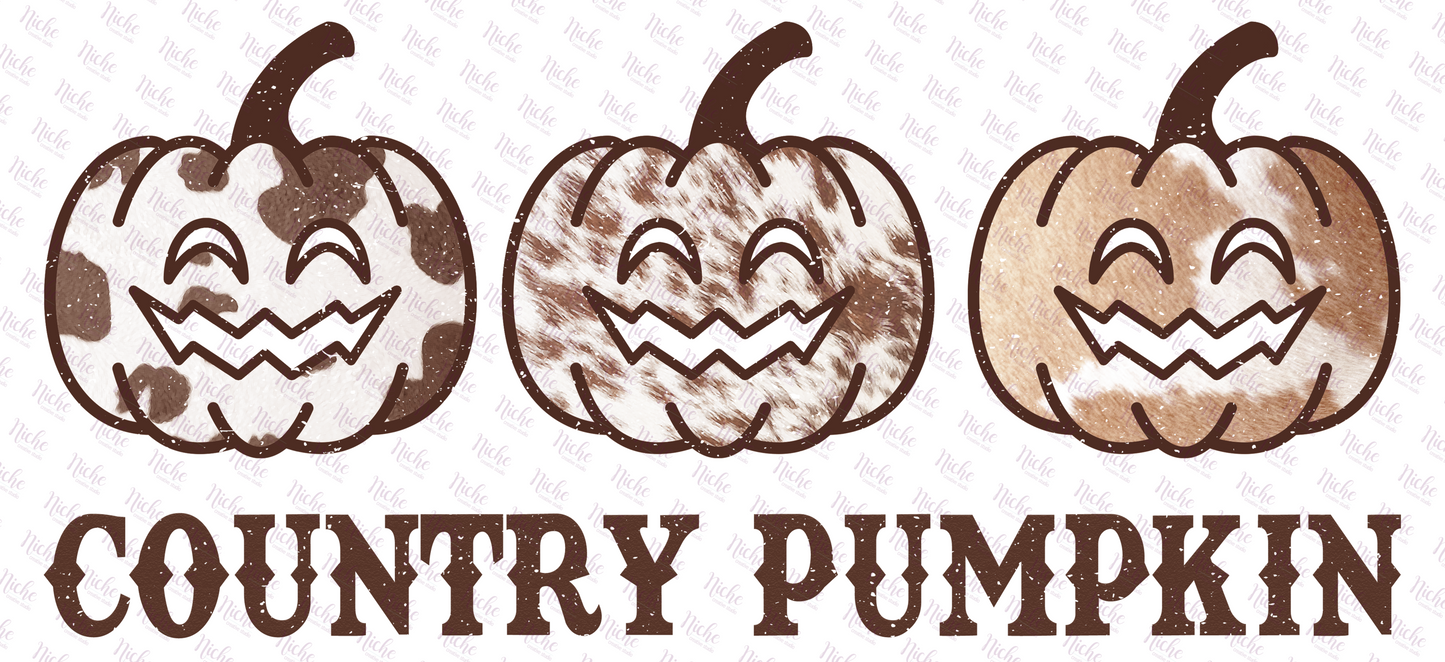 *Country Pumpkin Decal