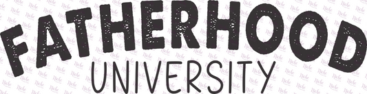 - DAD209 Fatherhood University Decal