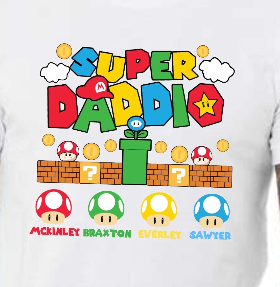 * DAD231 Super Daddio with Personalized Decal