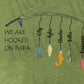 * DAD241 Fishing Pole with Names Personalized Decal
