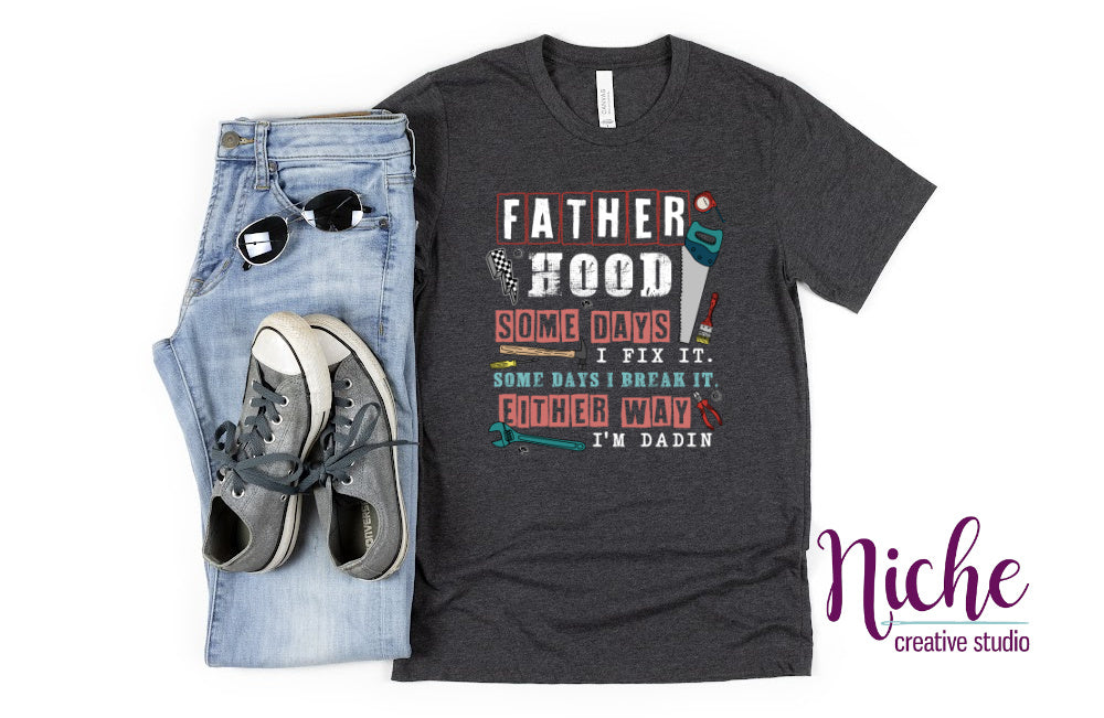 -DAD8334 Fix it Dad Decal