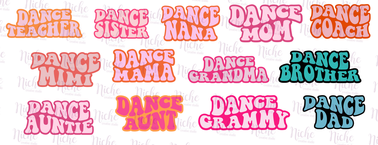 -DAN1601 Dance Groupies Decal