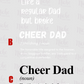 -DAN1789 Cheer Dad Decal