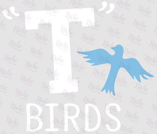 -DEC890 T Birds Decal