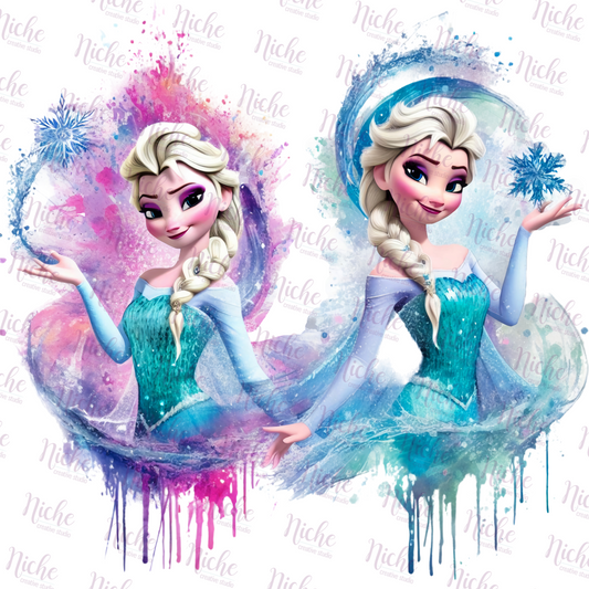 -DIS1081 Ice Queen Decal