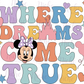 -DIS1664 Where Dreams Come True Decal