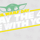 -DIS1694 Star Wars Day May 4 Decal