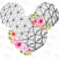 -DIS1825 Epcot Decal