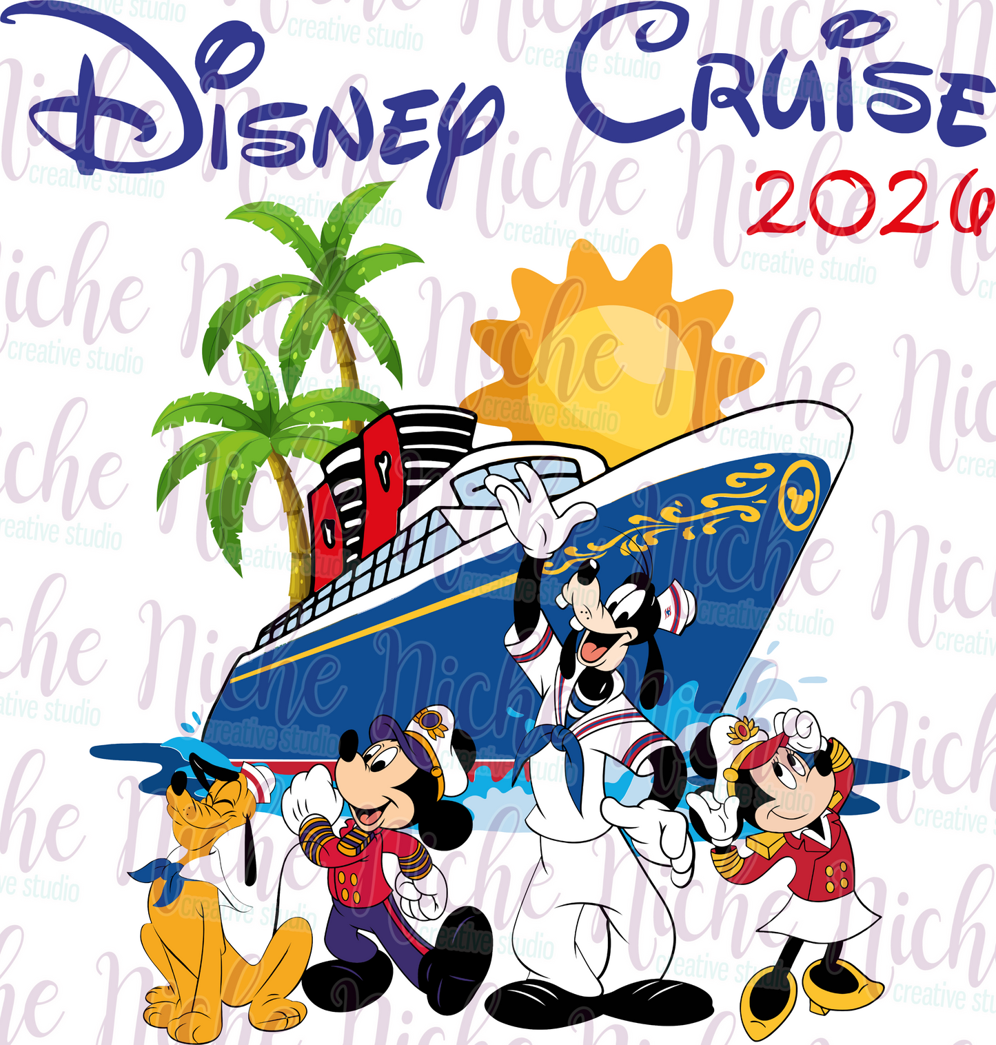-DIS1880 Mouse Cruise Decal
