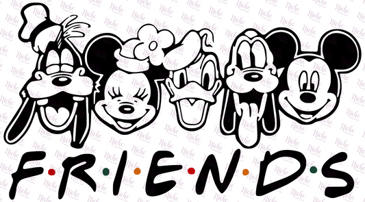 - DIS312 Disney Friends Decal