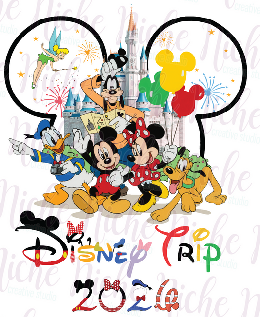 -DIS315 Disney Trip 2026 Decal
