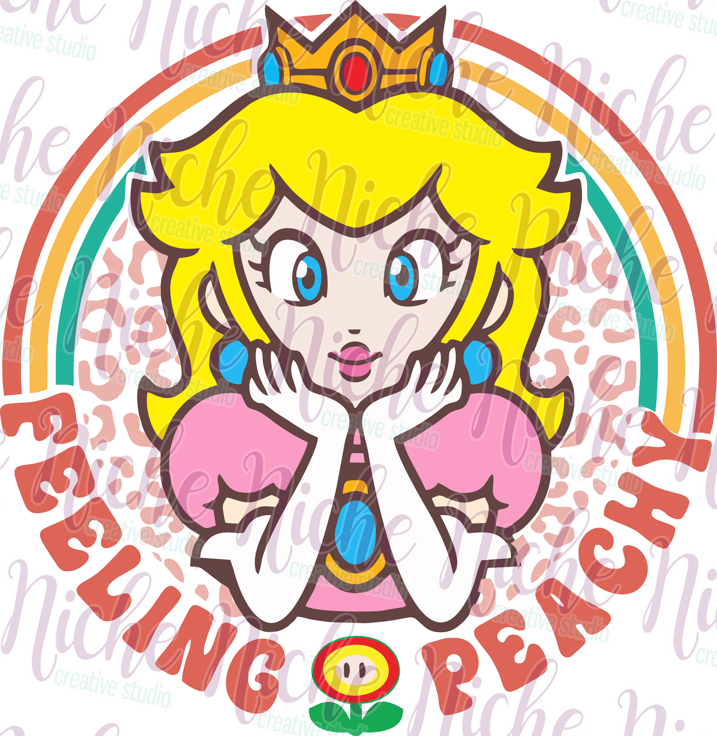 -DIS8610 Feeling Peachy Decal