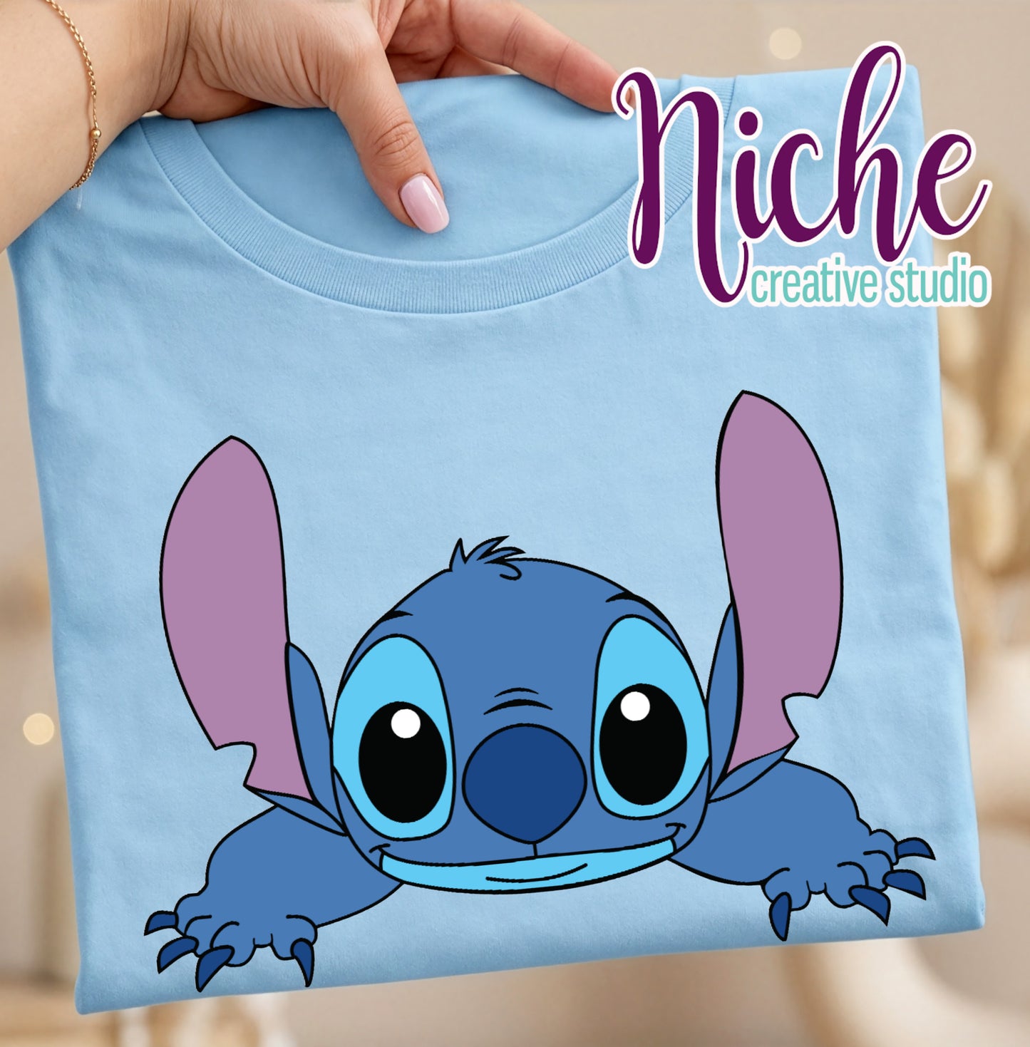 -DIS8612 Blue Guy Decal