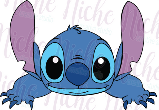 -DIS8612 Blue Guy Decal
