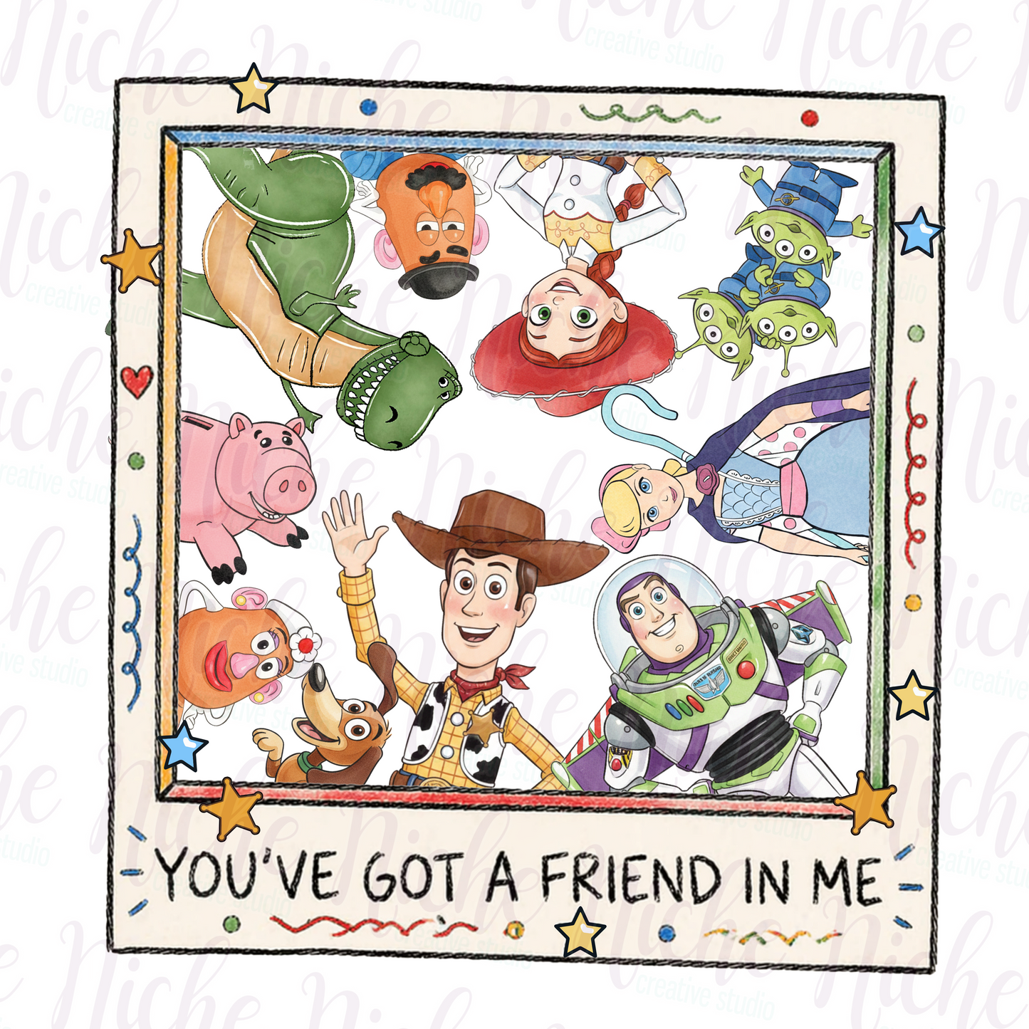 -DIS8620 You Got a Friend Decal