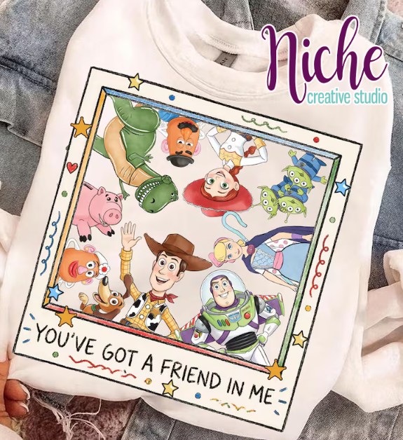 -DIS8620 You Got a Friend Decal