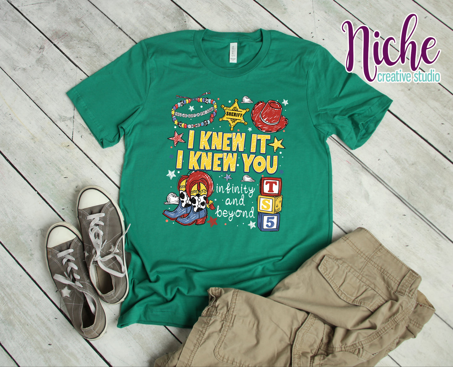 -DIS8622 I knew It Decal