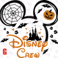 -DIS872 Castle Halloween Mouse Decal
