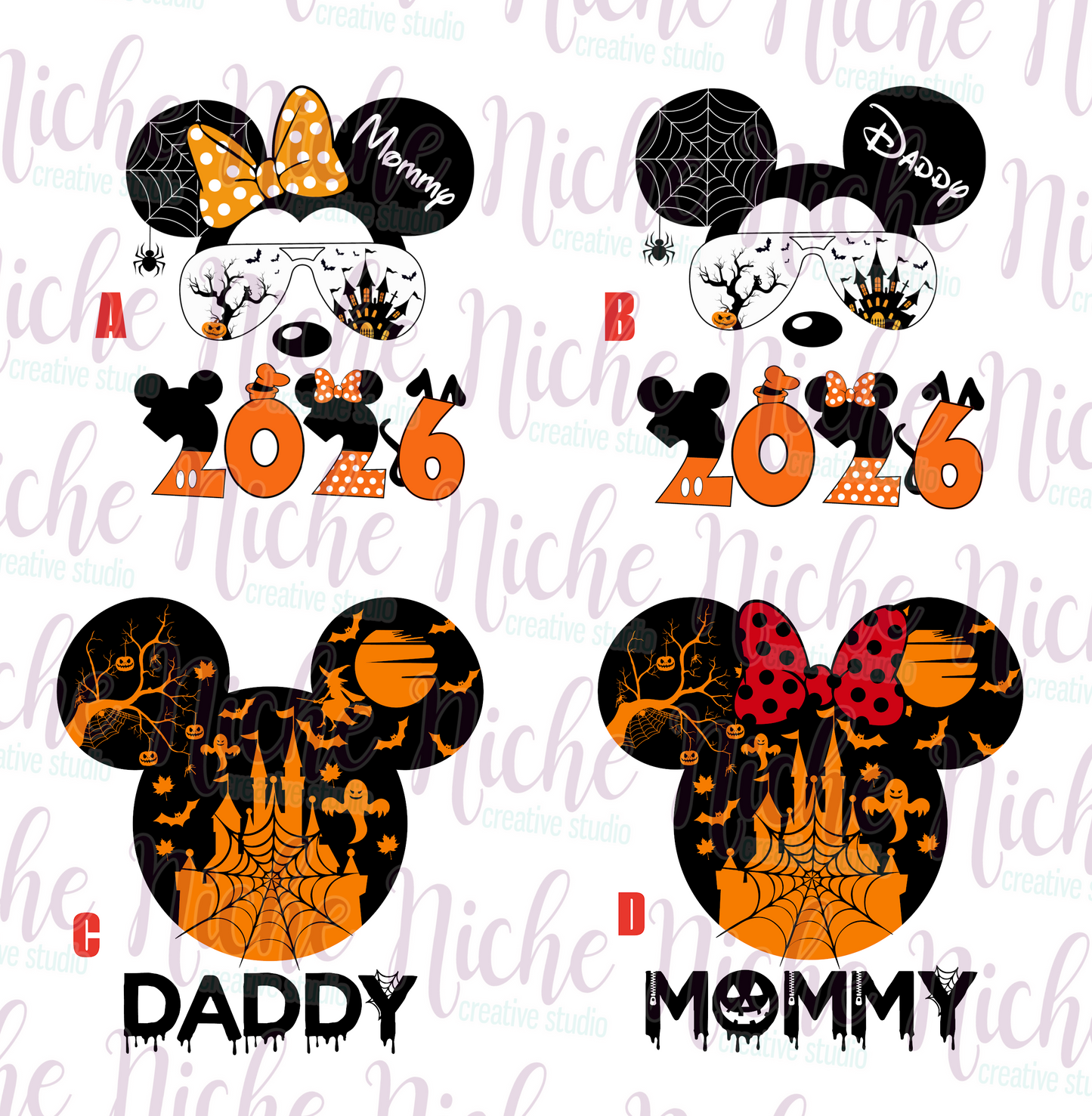 -DIS875 Halloween Mouse 2 Decal