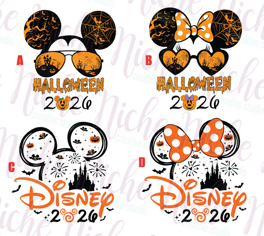 -DIS876 Halloween 2026 Decal