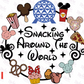 -DIS894 Here for the Snacks Decal