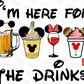 -DIS895 Drinking Around the World Decal
