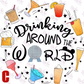-DIS895 Drinking Around the World Decal