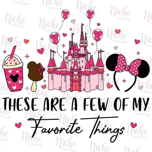 -DIS980 Favorite Things Coffee Decal